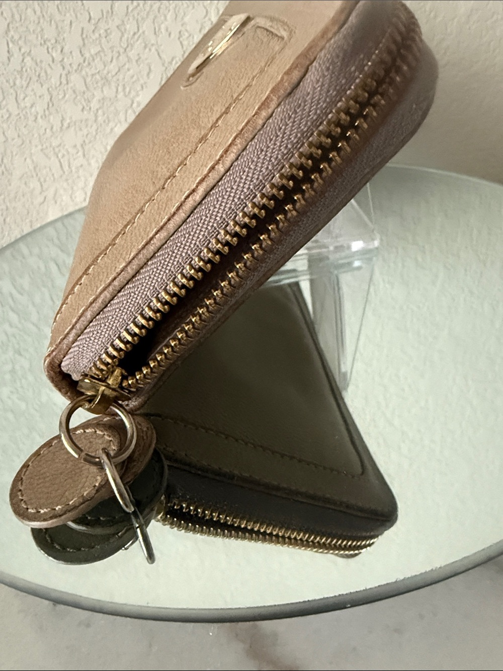 Chloé Marcie taupe zip-around wallet - Picture 4 of 8